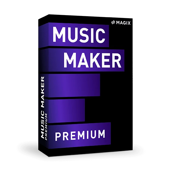 Hudební software pro snadnou tvorbu vlastní hudby Magix MUSIC MAKER 2023 Premium
