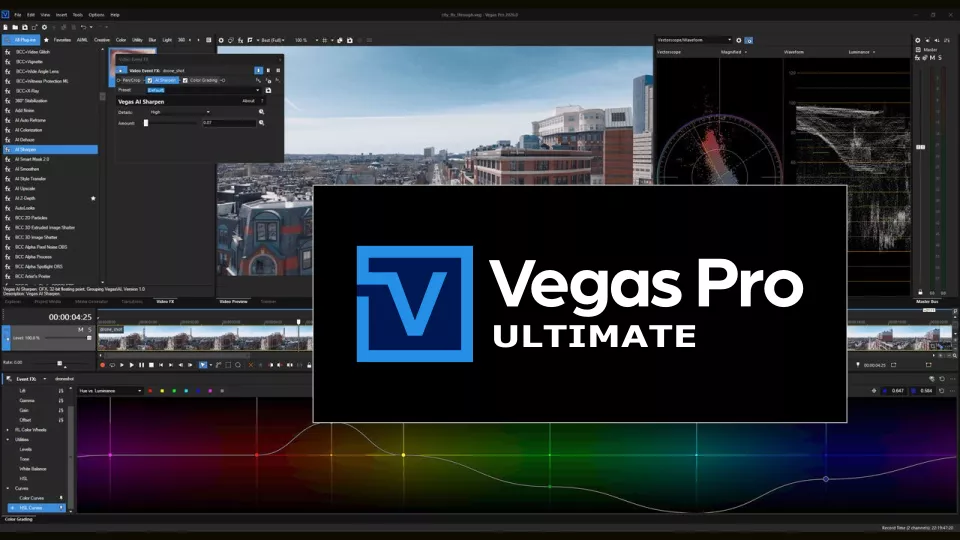 Boris FX VEGAS Pro 2026 Ultimate (nejvyšší edice)